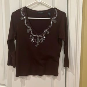 Long sleeve vintage top